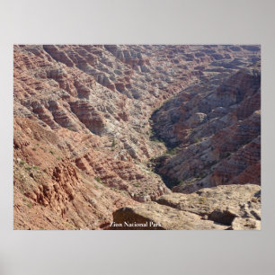 Póster Parque nacional de Zion