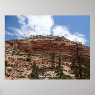 Póster Parque nacional de Zion