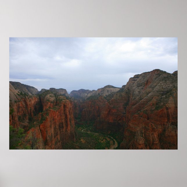 Póster parque nacional de zion (Frente)