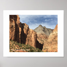 Póster Parque nacional de Zion, Utah