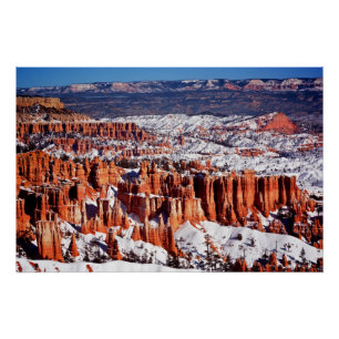 Póster Parque nacional del barranco de Bryce