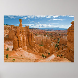 Póster Parque nacional del Cañón Bryce de Formación de Ma
