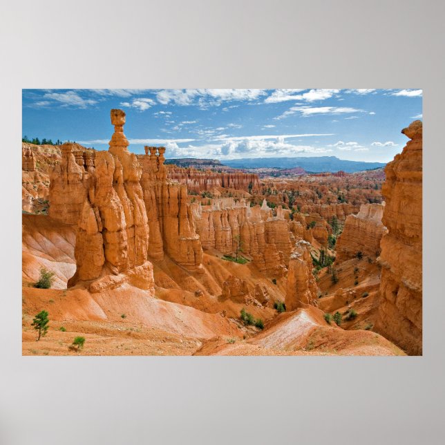 Póster Parque nacional del Cañón Bryce de Formación de Ma (Frente)