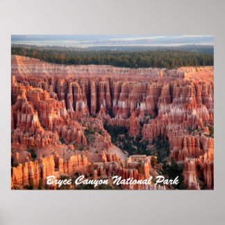 Póster Parque nacional del Cañón de Bryce