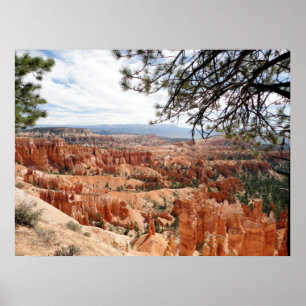 Póster Parque nacional del Cañón de Bryce