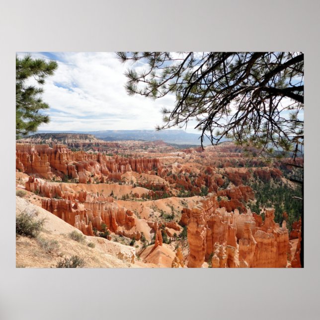 Póster Parque nacional del Cañón de Bryce (Frente)