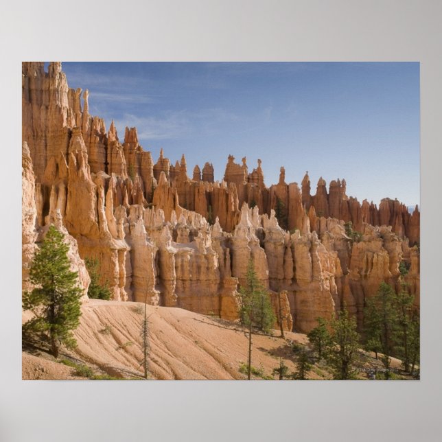 Póster Parque nacional del Cañón de Bryce (Frente)