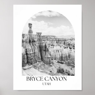 Póster Parque nacional del cañón de Bryce - Imagen del ar