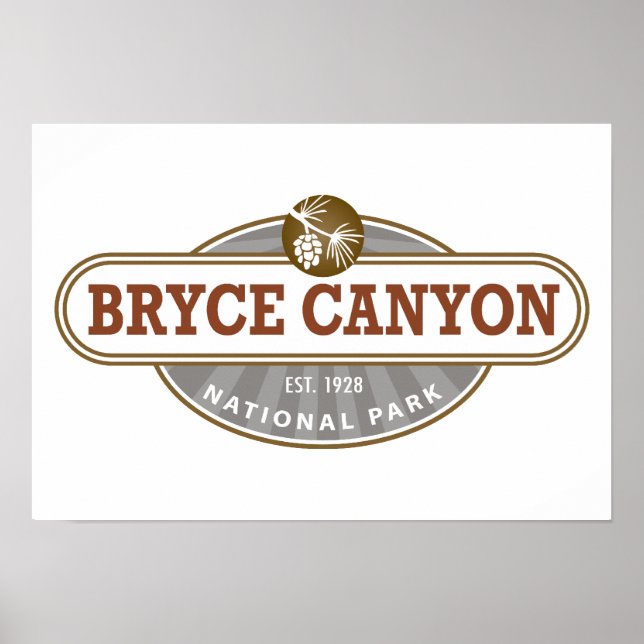 Póster Parque nacional del Cañón de Bryce, Utah (Frente)