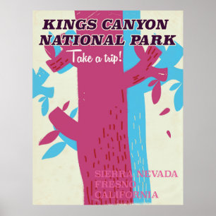 Póster parque nacional del cañón de los reyes, poster de 