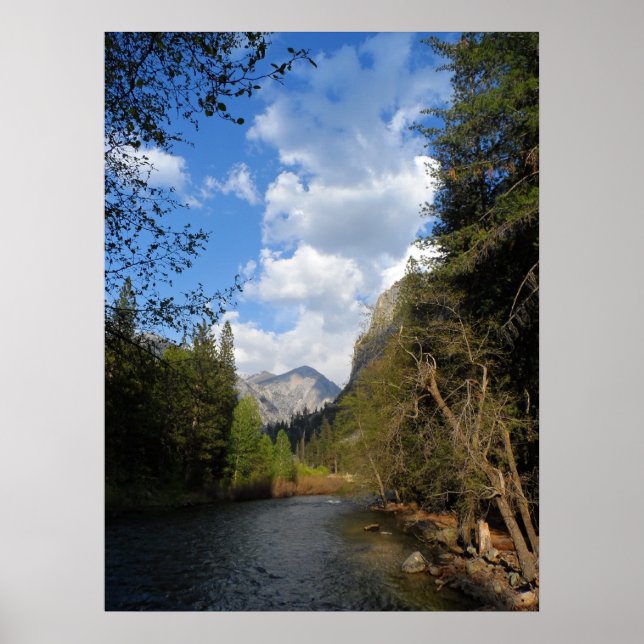 Póster Parque nacional del Cañón Kings (Frente)