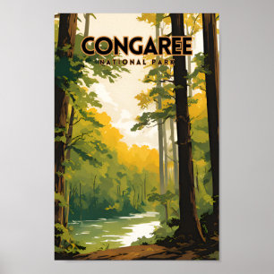 Póster Parque nacional del Congaro Viajes PS