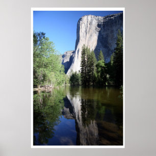 Póster Parque nacional del EL Capitan Yosemite