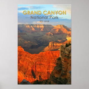 Póster Parque nacional del Gran Cañón, Arizona