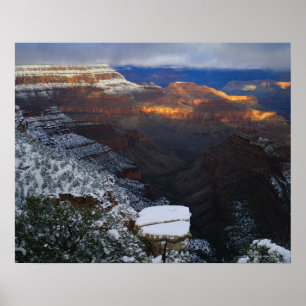 Póster Parque nacional del Gran Cañón, Arizona, unido 2