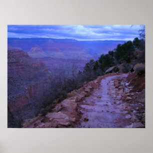 Póster Parque nacional del Gran Cañón Sendero Ángel Lumin