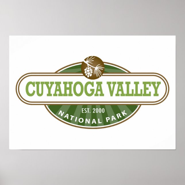 Póster Parque nacional del Valle de Cuyahoga (Frente)