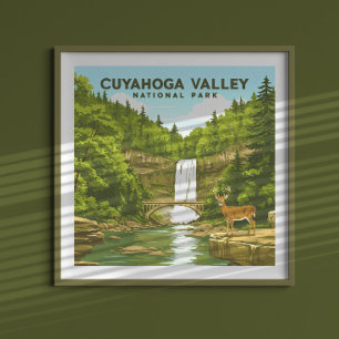 Póster Parque nacional del Valle de Cuyahoga