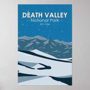 Póster Parque nacional del Valle de la Muerte