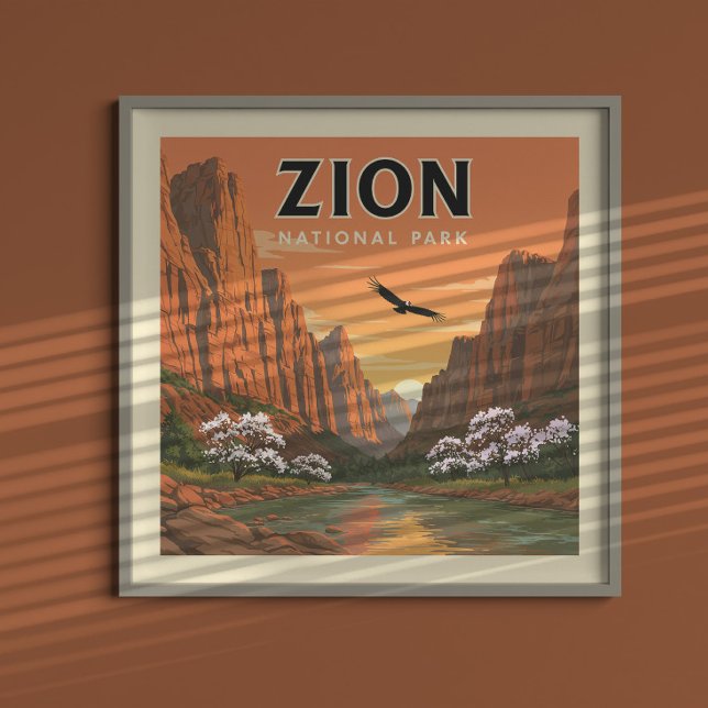 Póster Parque nacional del Zion (Subido por el creador)