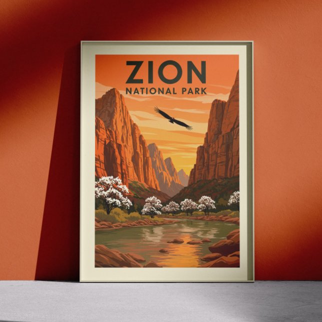 Póster Parque nacional del Zion (Subido por el creador)
