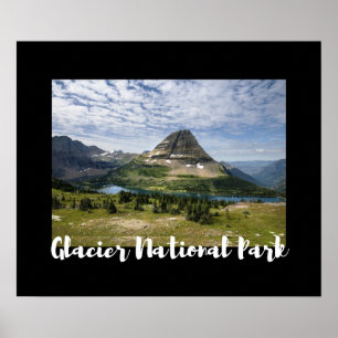 Póster Parque nacional Glaciar Escenario