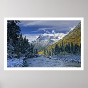 Póster Parque nacional Glaciar - Montana