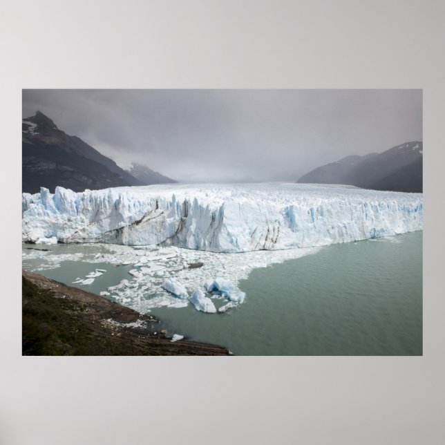 Póster Parque nacional Glaciar Perito Moreno (Frente)