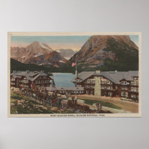 Póster Parque Nacional Glacier, TA - mucha hotel 2 del