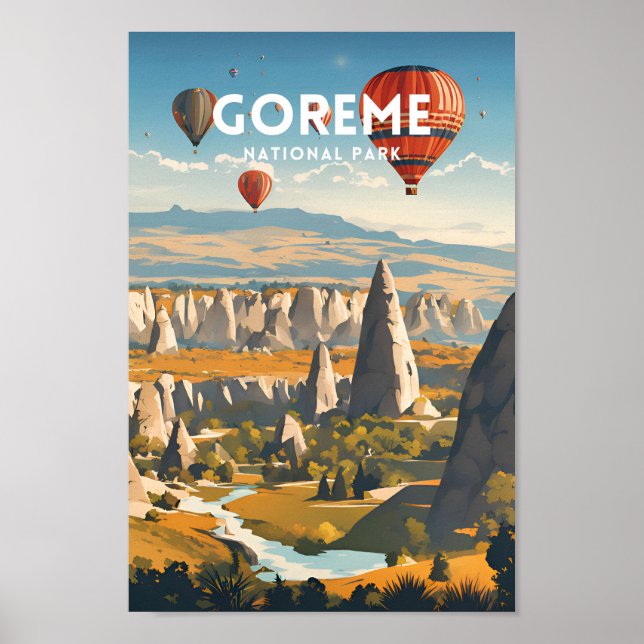 Póster Parque nacional Goreme (Frente)