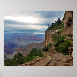 Póster Parque nacional Gran Cañón del Sendero Ángel Lumin