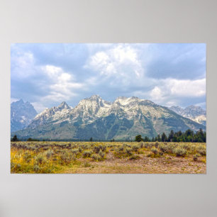 Póster Parque Nacional Grand Teton, Wyoming