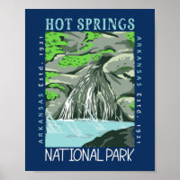 Parque nacional Hot Springs Arkansas con problemas