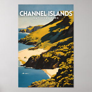 Póster Parque nacional Islas del Canal