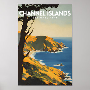 Póster Parque nacional Islas del Canal