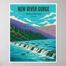 Parque Nacional New River Gorge Viaje Vintage