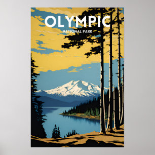 Póster Parque nacional Olímpico