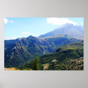 Póster Parque Nacional Olímpico, fotografía paisajística