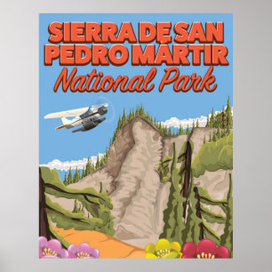 Póster Parque nacional Sierra de San Pedro Mártir