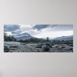 Póster Parque nacional Tierra del Fuego, argentina
