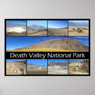 Póster Parque nacional Valle de la Muerte