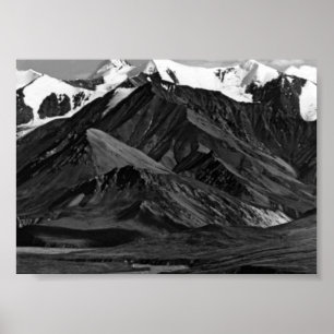 Póster Parque nacional Vintage USA Alaska Mt Mckinley