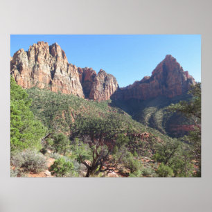 Póster Parque nacional Watchman Zion