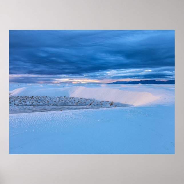 Póster Parque Nacional White Sands (Frente)