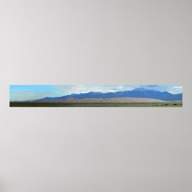 Póster Parque nacional y reserva de las grandes dunas de  (Frente)