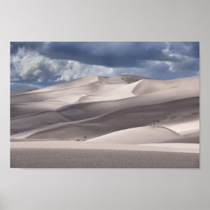 Póster Parque nacional y reserva de las grandes dunas de 