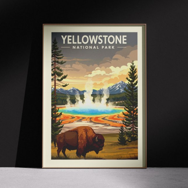 Póster Parque nacional Yellowstone (Subido por el creador)