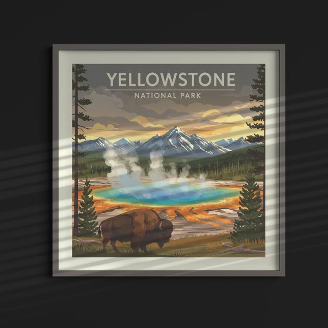 Póster Parque nacional Yellowstone (Subido por el creador)