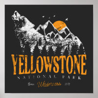 Parque nacional Yellowstone Montañas Wolf