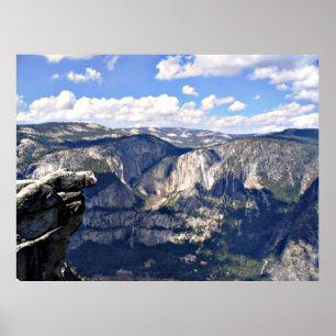 Póster Parque nacional Yosemite